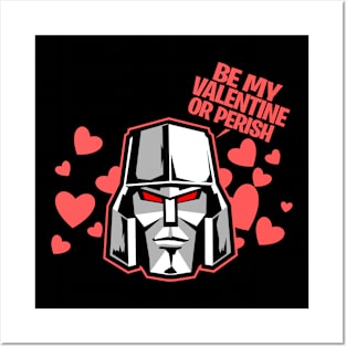 Transformers - GEN 1 - Megatron Valentine’s day Posters and Art